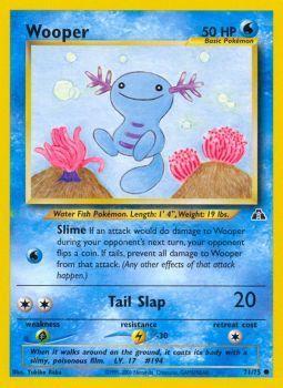 Wooper - 71/75 - Common - Unlimited Edition - (MP)