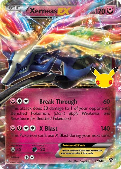 Xerneas EX - 097/146 - Classic Collection