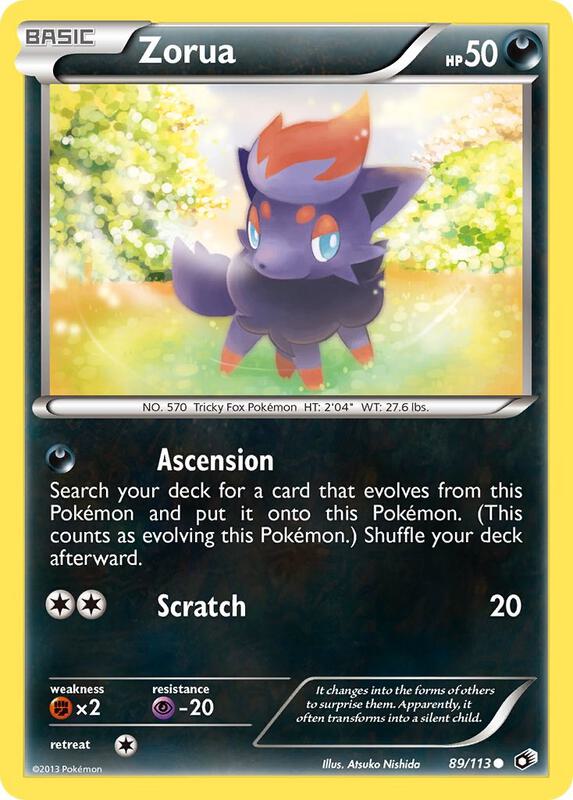 Zorua 89/113 - Common - Reverse Holo