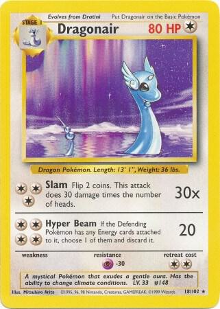 Dragonair 18/102 - Damaged