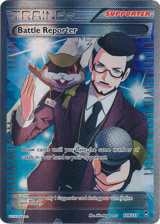 Battle Reporter - 109/111 - Ultra Rare