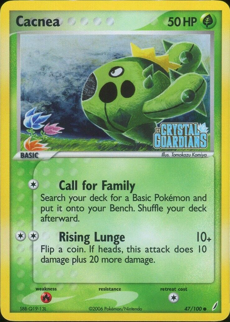 Cacnea (Stamped) - 47/100 - Reverse Holo