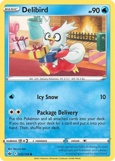 Delibird - 032/198 - Common
