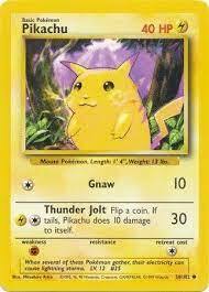 Pikachu - 058/102 - Common - Unlimited Edition - (VLP)
