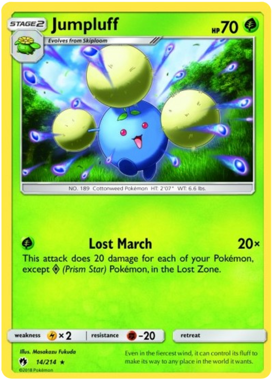 Jumpluff - 14/214 - Holo Rare