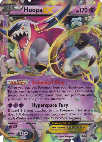 Hoopa EX - 36/98 - Ultra Rare