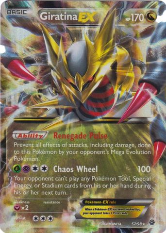 Giratina EX - 57/98 - Ultra Rare