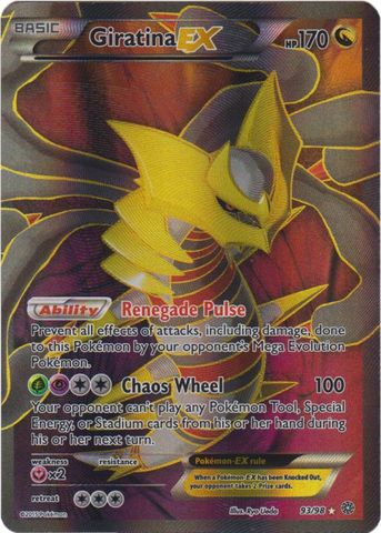 Giratina EX - 93/98 - Ultra Rare