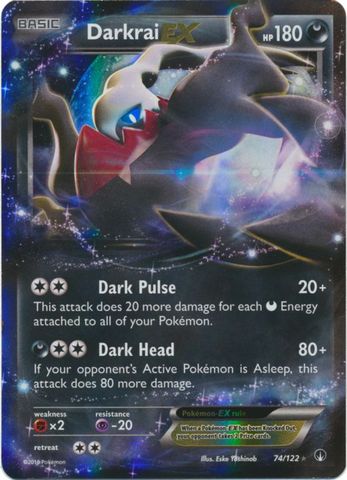 Darkrai EX - 74/122 - Ultra Rare