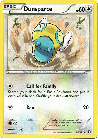 Dunsparce - 90/122 - Uncommon