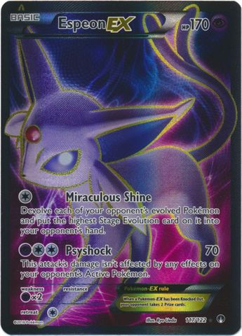 Espeon EX - 117/122 - Ultra Rare