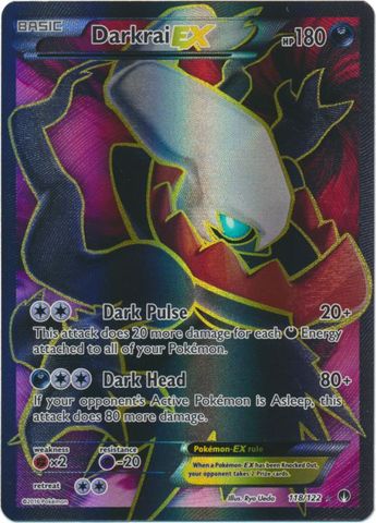 Darkrai EX - 118/122 - Ultra Rare