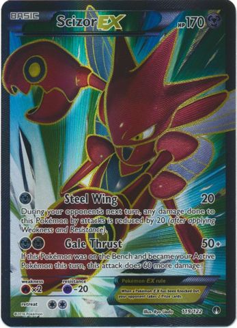 Scizor EX - 119/122 - Ultra Rare