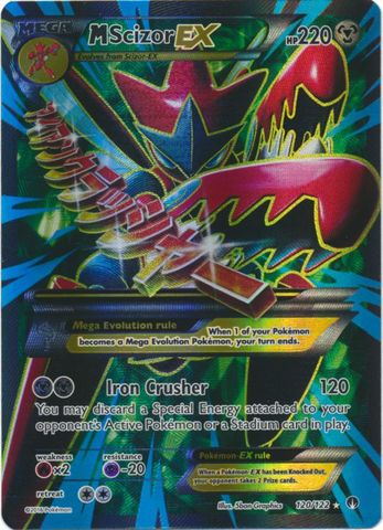 M Scizor EX - 120/122 - Ultra Rare
