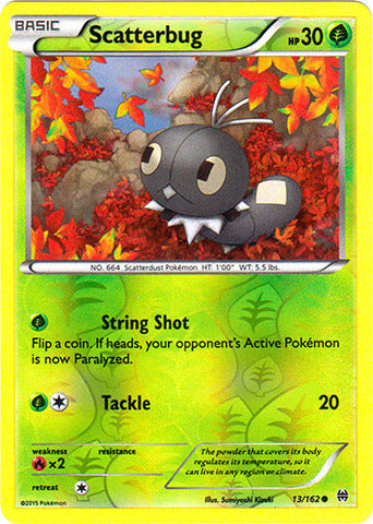 Scatterbug - 13/162 - Common - Reverse Holo