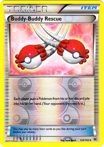 Buddy-Buddy Rescue - Uncommon - Reverse Holo