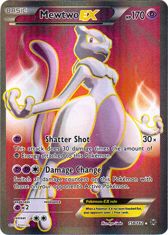 Mewtwo EX - 158/162 - Ultra Rare