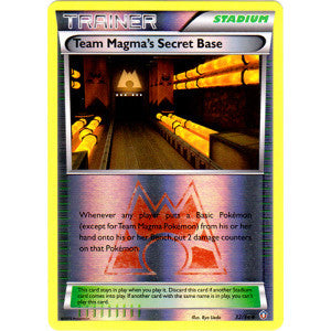 Team Magma's Secret Base - 32/34 - Uncommon - Reverse Holo