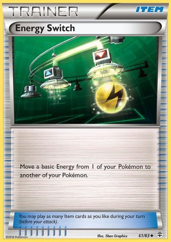 Energy Switch - 61/83 - Uncommon - Reverse Holofoil