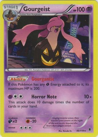Gourgeist - 45/119 - Holo Rare