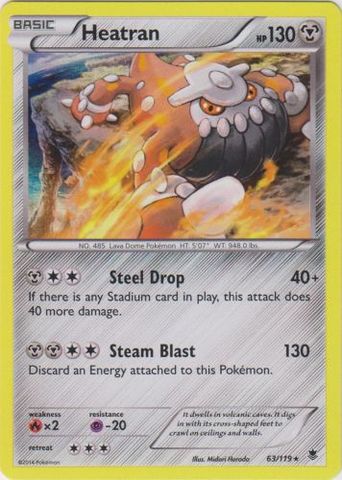 Heatran - 63/119 - Holo Rare