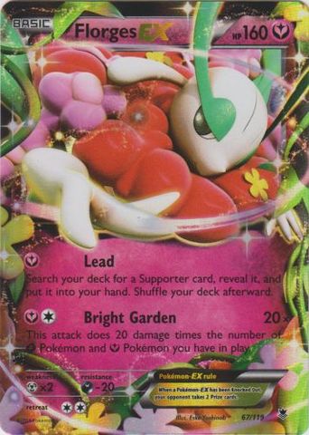 Florges EX - 67/119 - Ultra Rare