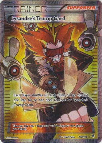 Lysandre's Trump Card - 118/119 - Ultra Rare