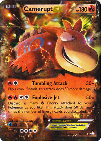 Camerupt EX - 29/160 - Ultra Rare