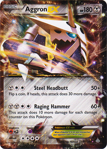 Aggron EX - 93/160 - Ultra Rare