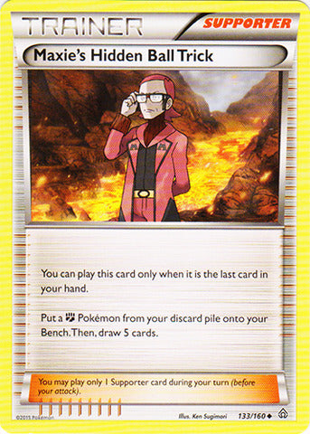 Maxie's Hidden Ball Trick - 133/160 - Uncommon