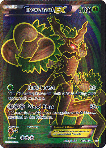 Trevenant EX - 145/160 - Ultra Rare