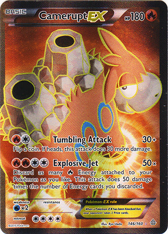 Camerupt EX - 146/160 - Ultra Rare