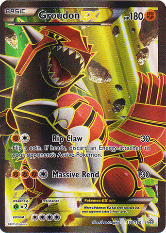 Groudon EX - 150/160 - Ultra Rare