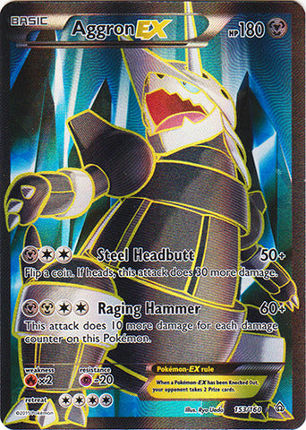 Aggron EX - 153/160 - Ultra Rare