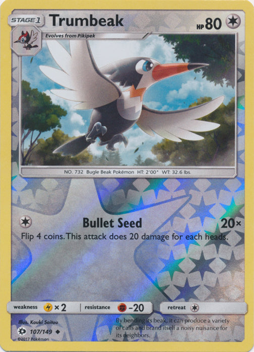 Trumbeak - 107/149 - Uncommon - Reverse Holofoil