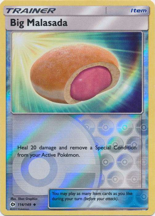 Big Malasada - 114/149 - Uncommon - Reverse Holofoil
