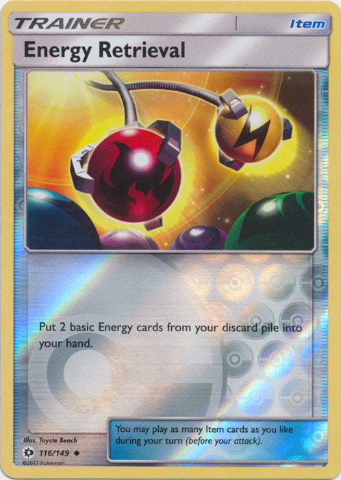 Energy Retrieval - 116/149 - Uncommon - Reverse Holofoil