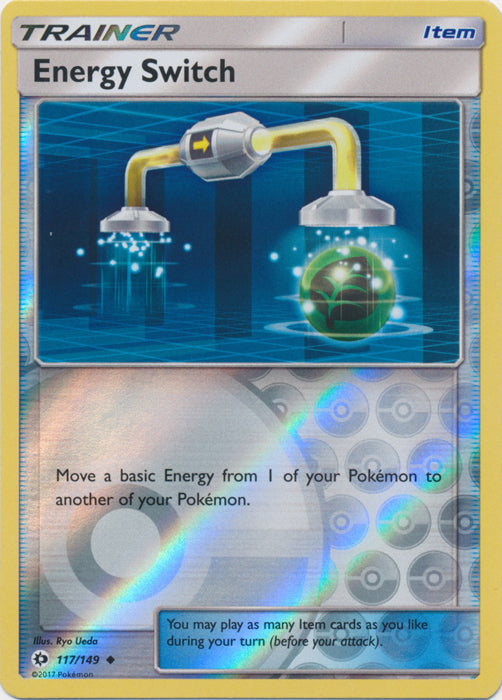 Energy Switch - 117/149 - Uncommon - Reverse Holofoil