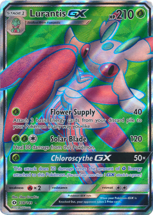 Lurantis GX (Full Art) - 138/149 - Ultra Rare