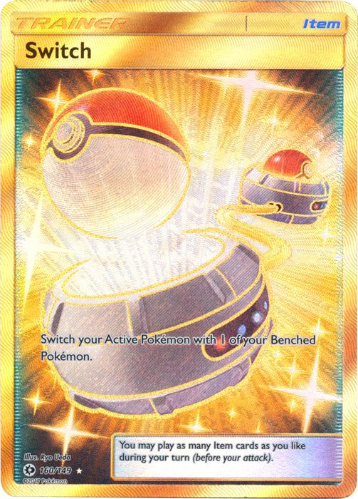Switch (Secret) - 160/149 - Secret Rare