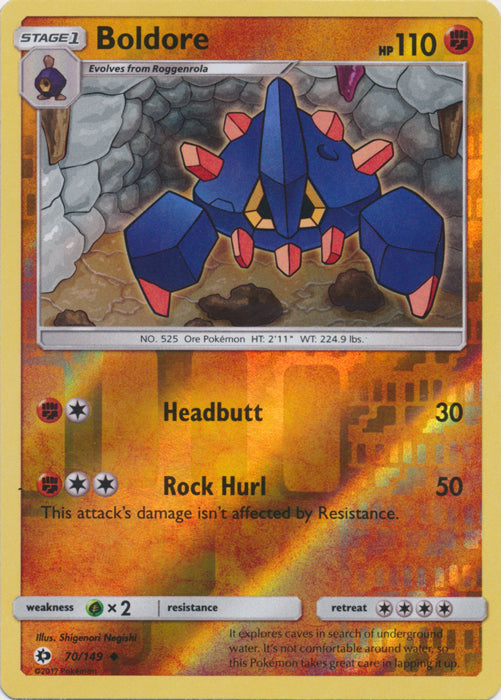 Boldore - 70/149 - Uncommon - Reverse Holofoil