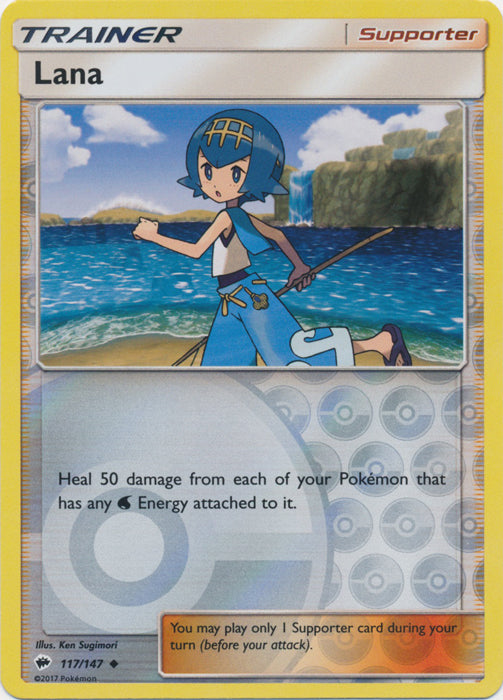 Lana - 117/147 - Uncommon - Reverse Holofoil