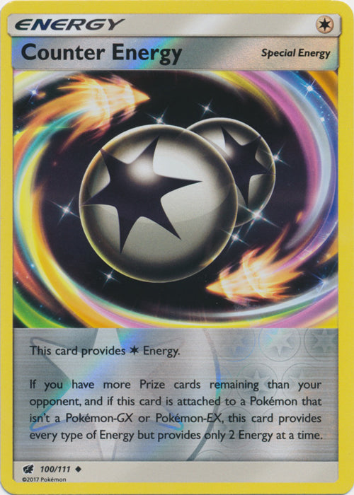 Counter Energy - 100/111 - Uncommon - Reverse Holofoil