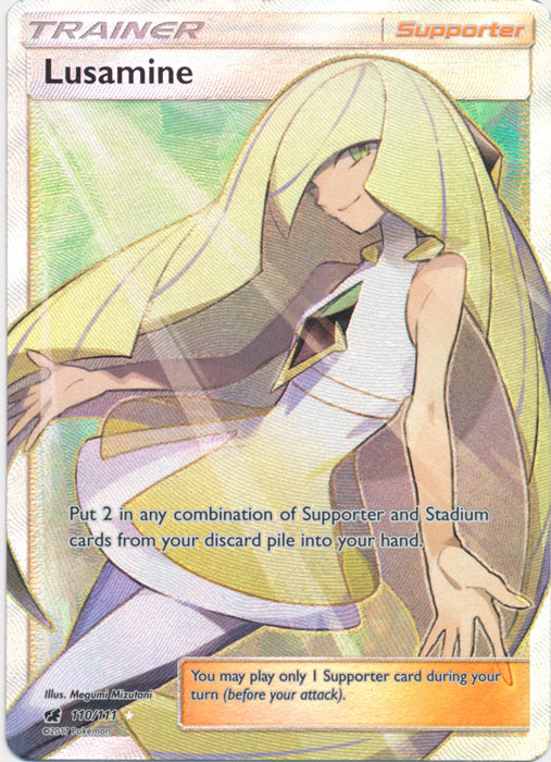 Lusamine (Full Art) - 110/111 - Ultra Rare
