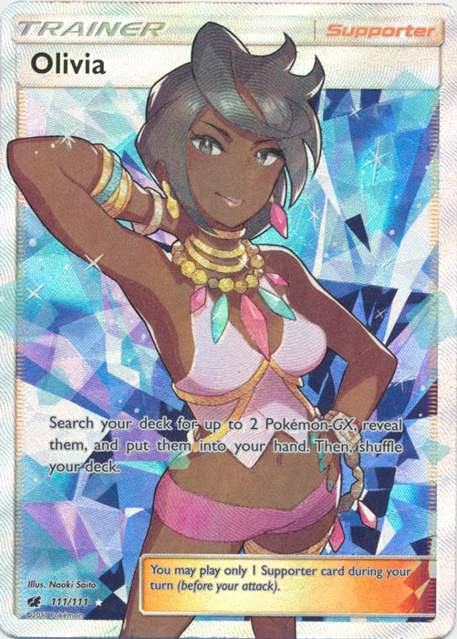 Olivia (Full Art) - 111/111 - Ultra Rare