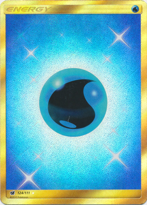 Water Energy (Secret) - 124/111 - Secret Rare