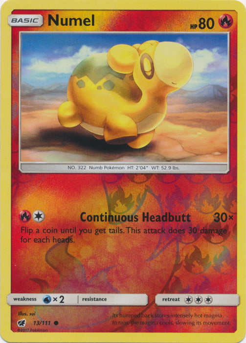 Numel - 13/111 - Common - Reverse Holofoil