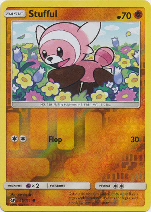 Stufful - 55/111 - Common - Reverse Holofoil