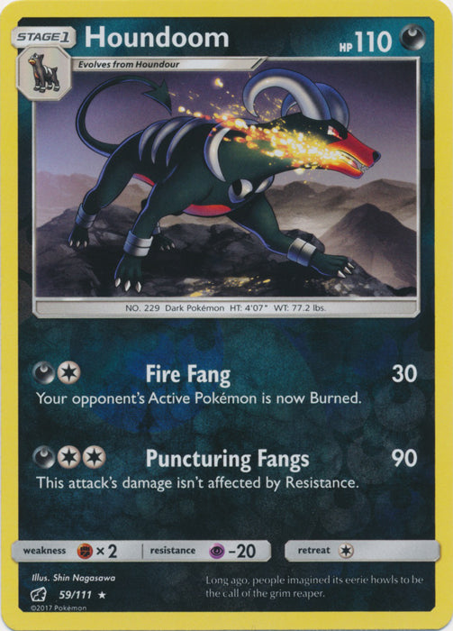 Houndoom - 59/111 - Rare - Reverse Holofoil