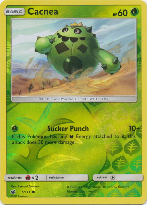 Cacnea - 5/111 - Common - Reverse Holofoil